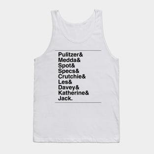 Newsies Characters Tank Top